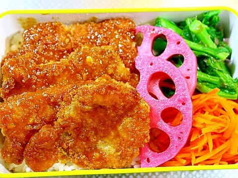 ソースかつ丼＊弁当